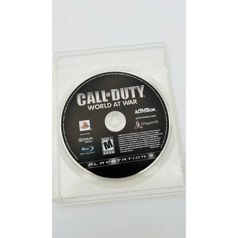 Sony PlayStation 3 PS3 Call of Duty World at War Complete CiB with Manual Tested